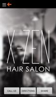 X-zen Hair salon 포스터