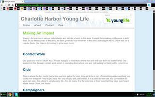 برنامه‌نما Young Life Charlotte Harbor عکس از صفحه