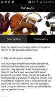 Pronosticos Deportivos App capture d'écran 1