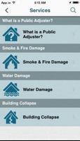 Fire & Water Damage Adjuster تصوير الشاشة 1