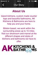 A K Kitchens & Bathrooms 스크린샷 1