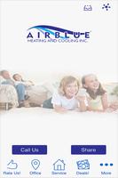 Air Blue HVAC Affiche