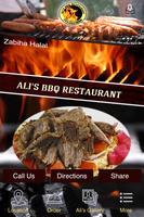 Ali's BBQ الملصق