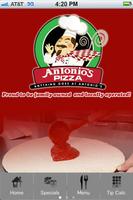Antonios Pizza Plakat
