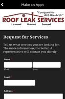 Roof Leak Services capture d'écran 2
