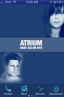 Atrium Hair Salon Affiche