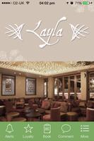 Layla Restaurant, Esher Poster