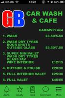 Gb Carwash & Cafe, Manchester poster