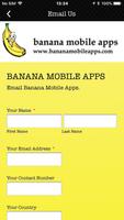 Banana Mobile Apps capture d'écran 1