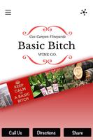 Basic Bitch Wine plakat
