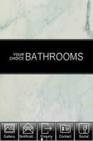 Your Choice Bathroom الملصق