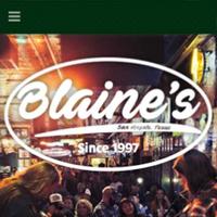 Blaine's Pub poster