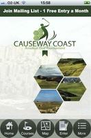 Causeway Coast Golf Affiche