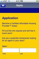 برنامه‌نما Certified Affordable Housing P عکس از صفحه