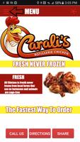 Caralis Rotisserie chicken Affiche