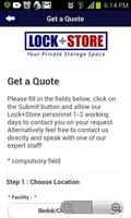 Lock+Store Self Storage syot layar 1