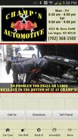Champ's Automotive Plakat