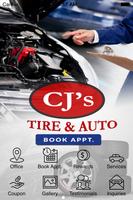 CJ'S TIRE AND AUTO INC. Affiche