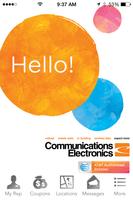 Communications Electronics الملصق