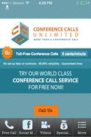 Conference Calls Unlimited Affiche