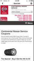 Continental Nissan App capture d'écran 1