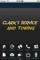 Poster Clark's Service and Towing