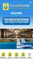 Walking Tours by Tours4Mobile الملصق