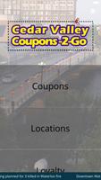 Cedar Valley Coupons-2-Go Cartaz