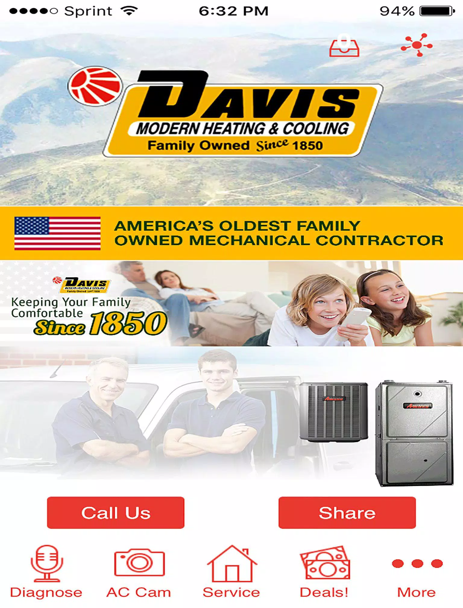 Davis Modern Heating u0026 Cooling APK voor Android Download