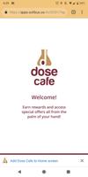 Dose Cafe الملصق