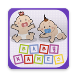 Baby Names. Popular names for boys and girls. icône