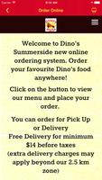 Dino's Pizza Summerside imagem de tela 2