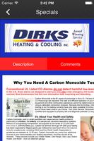 Dirks Heating & Cooling Screenshot 2