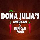 Dona Julias Mexican Restaurant Zeichen