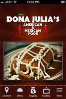 Poster Dona Julias Mexican Restaurant