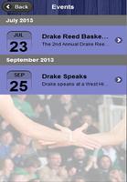 Drake Reed Mobile App capture d'écran 2