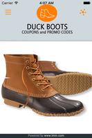 Duck Boots Coupons - I'm In! Plakat