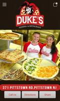 Poster Duke's Pizzeria