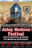 Abbey Medieval Festival poster