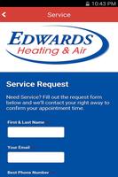 Edward's Heating & Air captura de pantalla 1