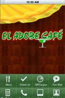 El Adobe Cafe Affiche