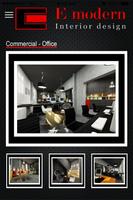 E Modern Interior Design-poster