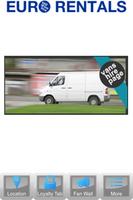 EuroRentals SelfDrive Van Hire Affiche