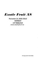 Exotic Fruit AS capture d'écran 1