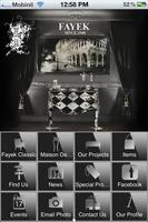 Fayek Decorative Furniture Affiche