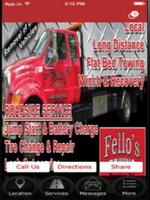 Fello's Towing poster