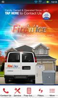 Fire N Ice Heating & Cooling Affiche