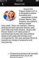 Grace Silk Flower Salon imagem de tela 2