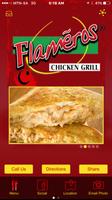 Flameros Chicken Grill Affiche