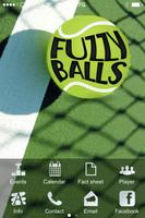 Poster Fuzzy Balls Tennis Club